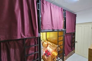 Хостел Капсульный на ул. Шота Руставели 20 Б. Место в мужском 8-местном номере  1